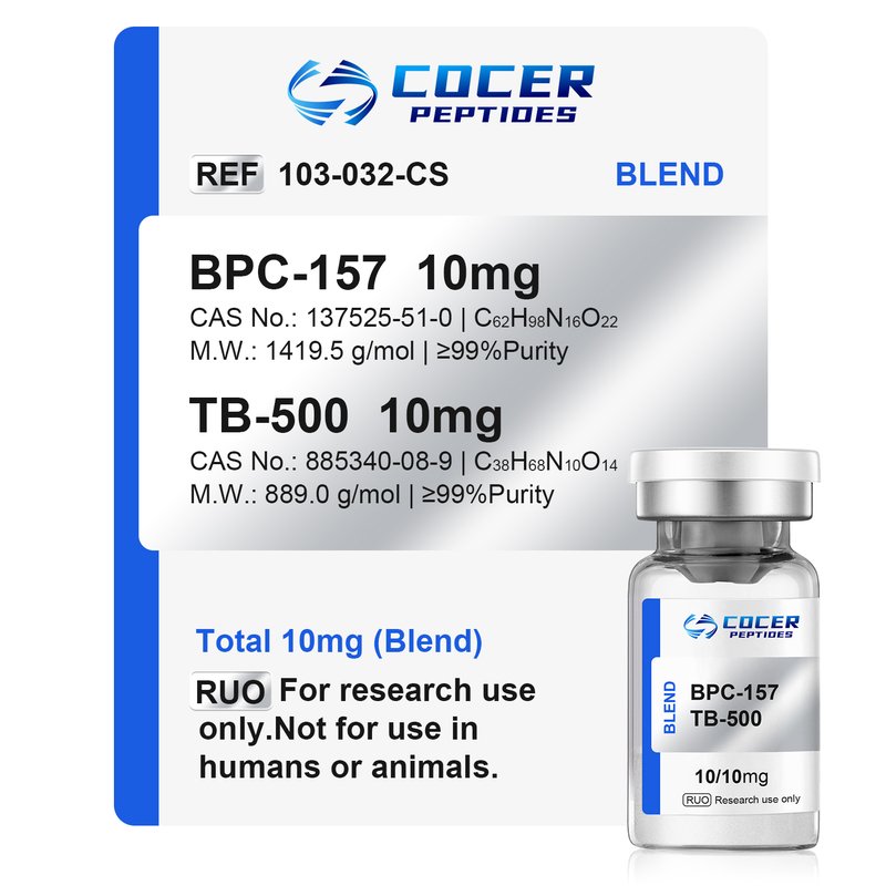 BPC-157 + TB-500 (Blend) · 10 mg