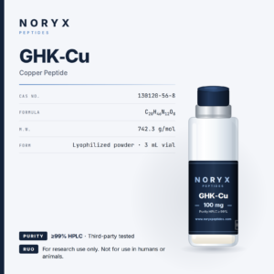 Frasco Noryx GHK-Cu 100 mg